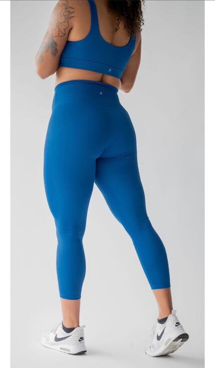 P'tula Pants - NEW P’tula Ptula Activewear Mayra 2 Leggings 26” Inseam | Pacific Blue | S Small